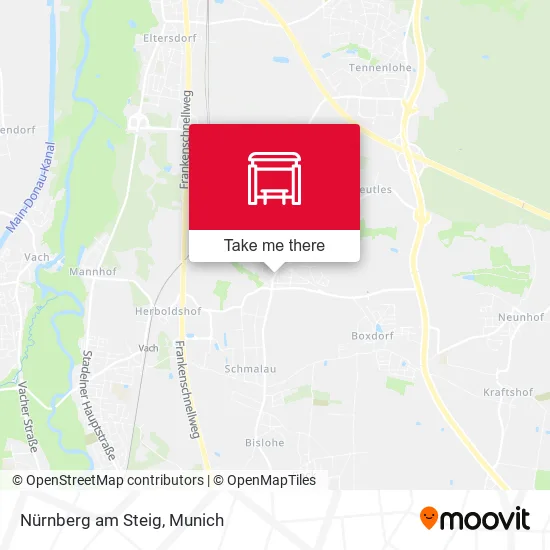 Карта Nürnberg am Steig