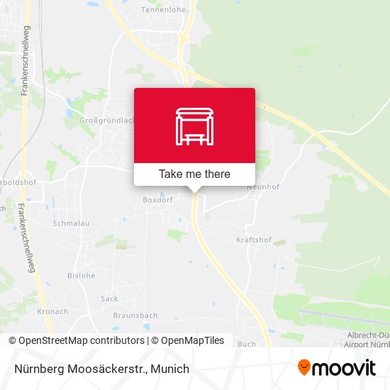 Nürnberg Moosäckerstr. map