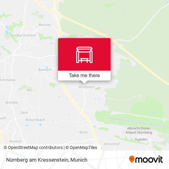 Nürnberg am Kressenstein map