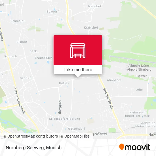 Карта Nürnberg Seeweg