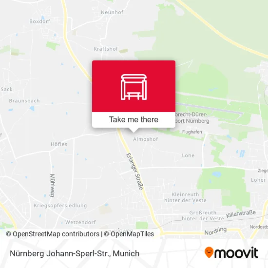 Карта Nürnberg Johann-Sperl-Str.