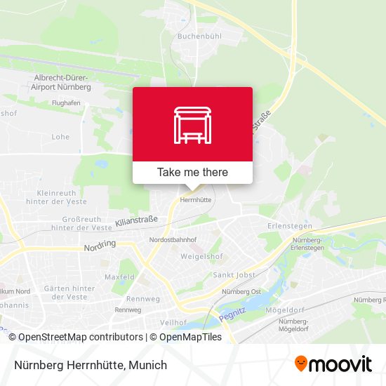 Nürnberg Herrnhütte map