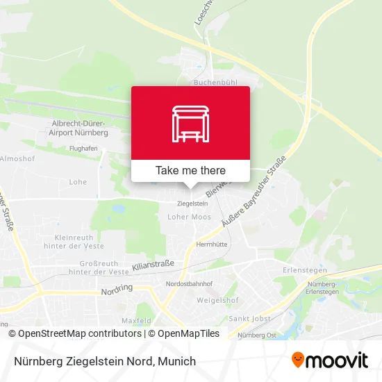Карта Nürnberg Ziegelstein Nord