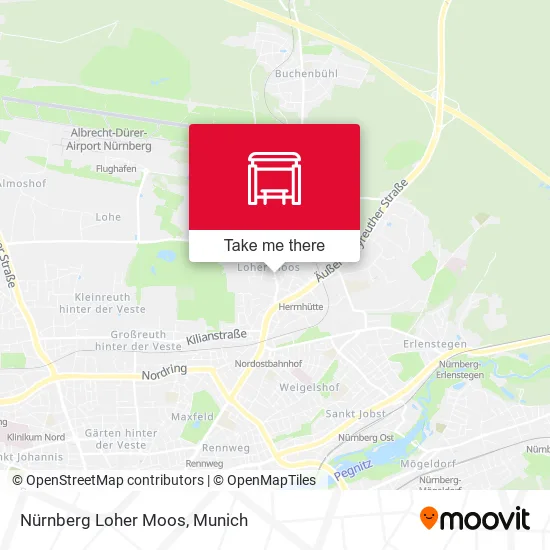 Карта Nürnberg Loher Moos