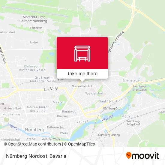 Карта Nürnberg Nordost
