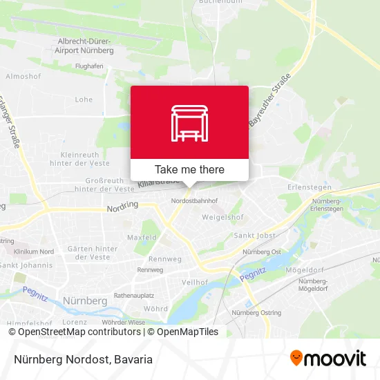 Карта Nürnberg Nordost