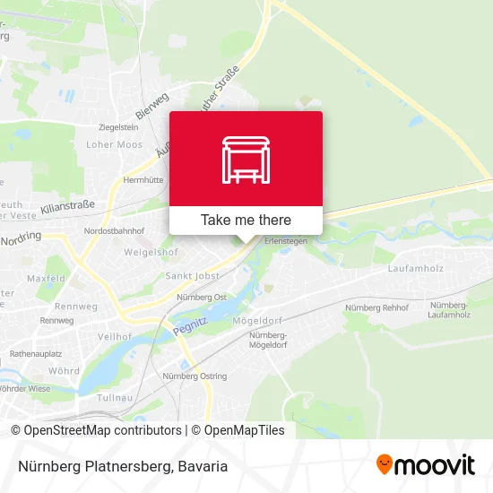 Карта Nürnberg Platnersberg