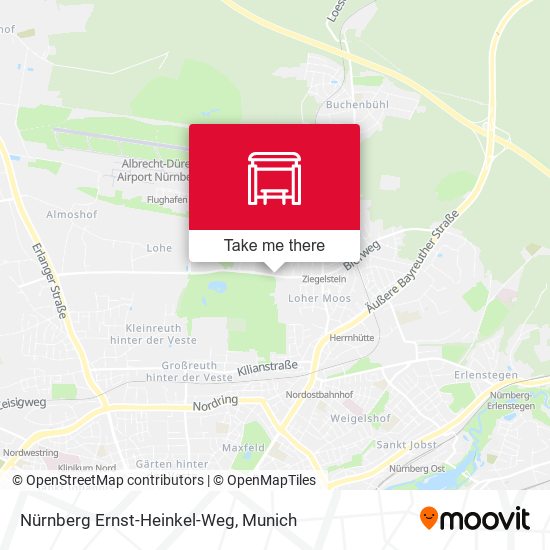 Nürnberg Ernst-Heinkel-Weg map