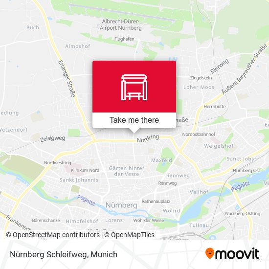 Nürnberg Schleifweg map