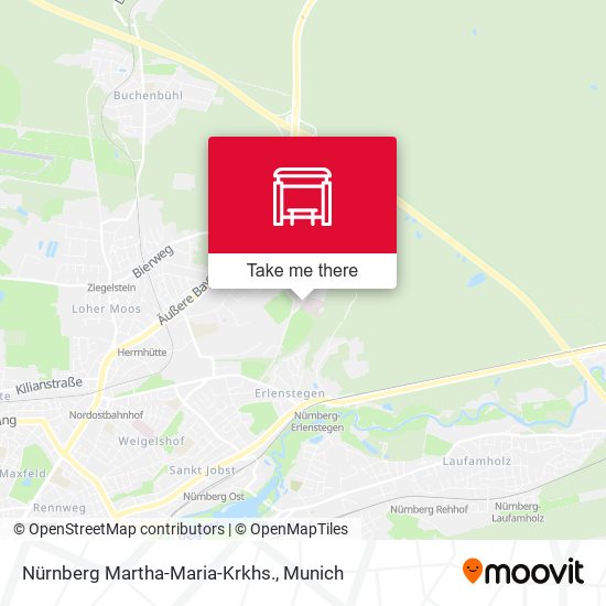 Nürnberg Martha-Maria-Krkhs. map