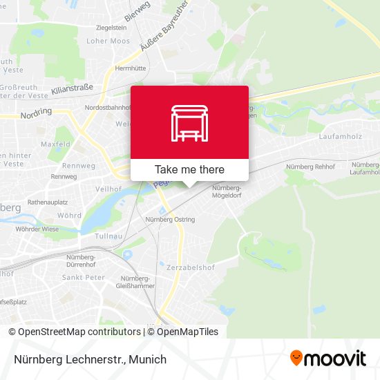 Nürnberg Lechnerstr. map