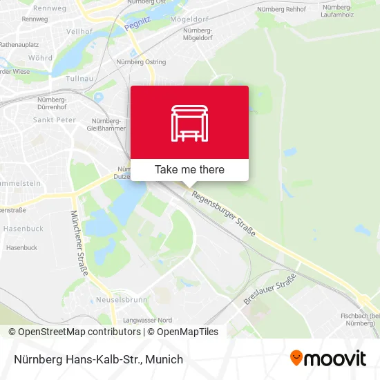 Карта Nürnberg Hans-Kalb-Str.