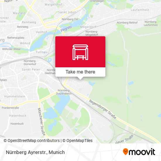Карта Nürnberg Ayrerstr.