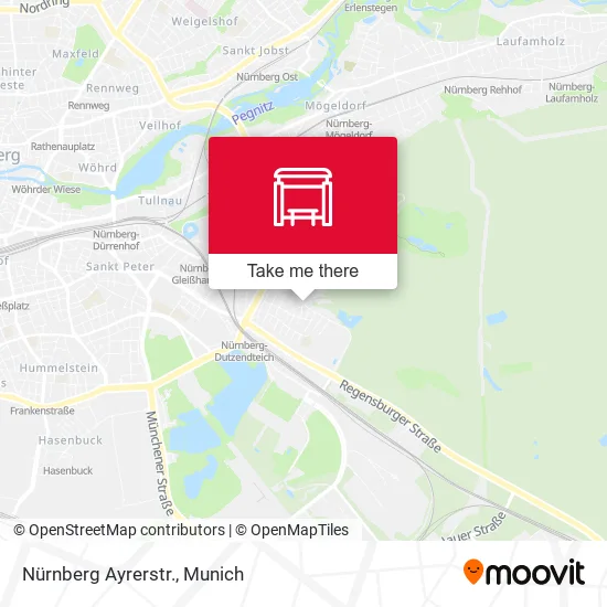 Карта Nürnberg Ayrerstr.