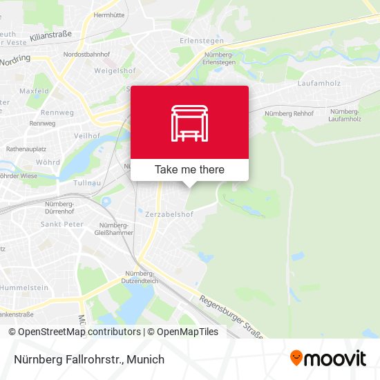 Nürnberg Fallrohrstr. map