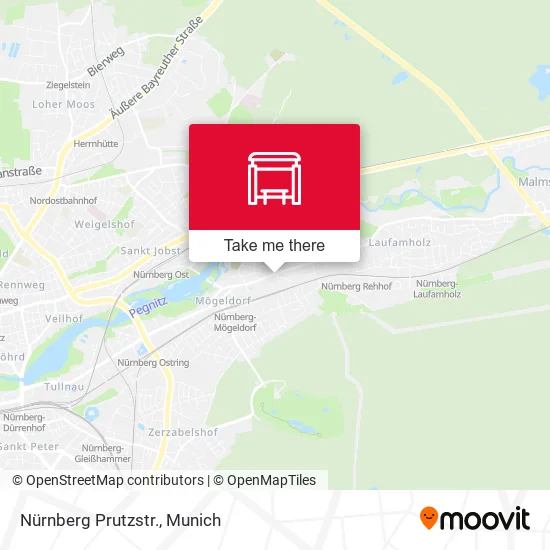 Карта Nürnberg Prutzstr.