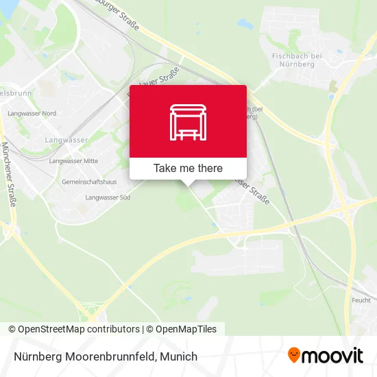 Карта Nürnberg Moorenbrunnfeld