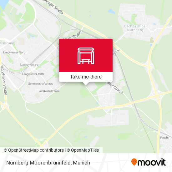 Карта Nürnberg Moorenbrunnfeld
