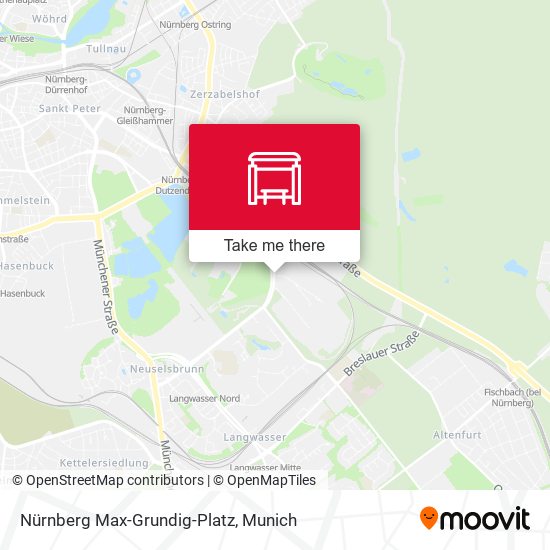 Nürnberg Max-Grundig-Platz map