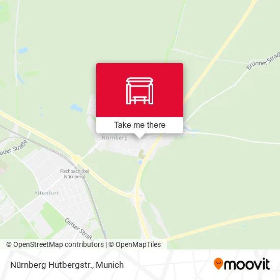 Карта Nürnberg Hutbergstr.