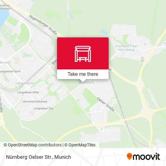 Карта Nürnberg Oelser Str.