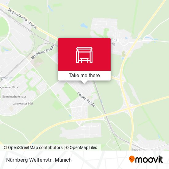 Nürnberg Welfenstr. map