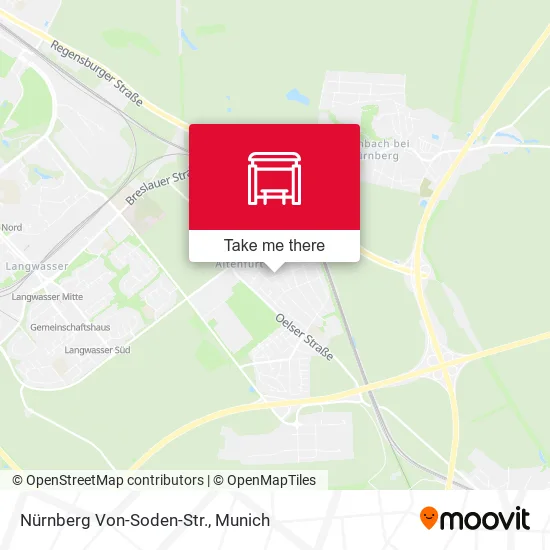 Карта Nürnberg Von-Soden-Str.