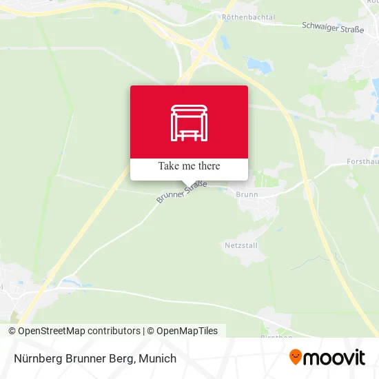 Карта Nürnberg Brunner Berg