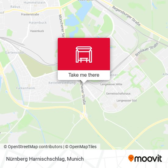 Nürnberg Harnischschlag map