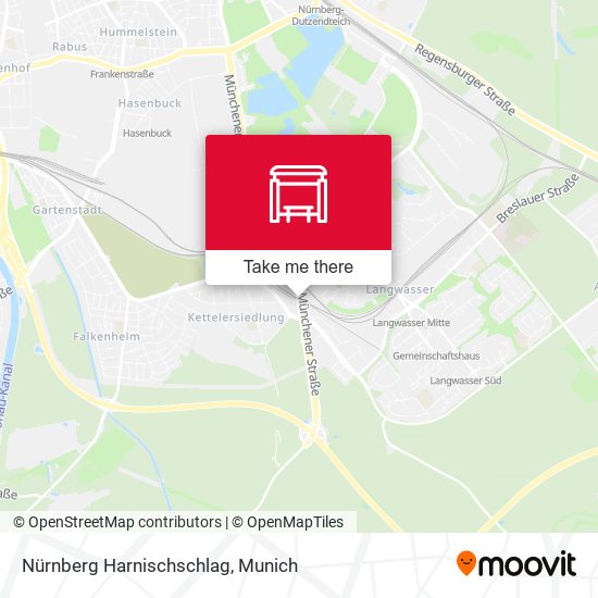 Nürnberg Harnischschlag map