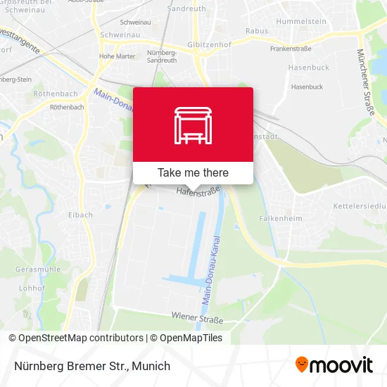 Карта Nürnberg Bremer Str.