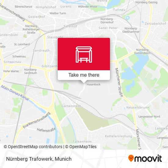 Карта Nürnberg Trafowerk
