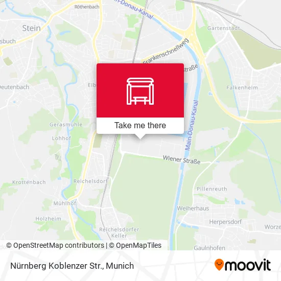 Карта Nürnberg Koblenzer Str.