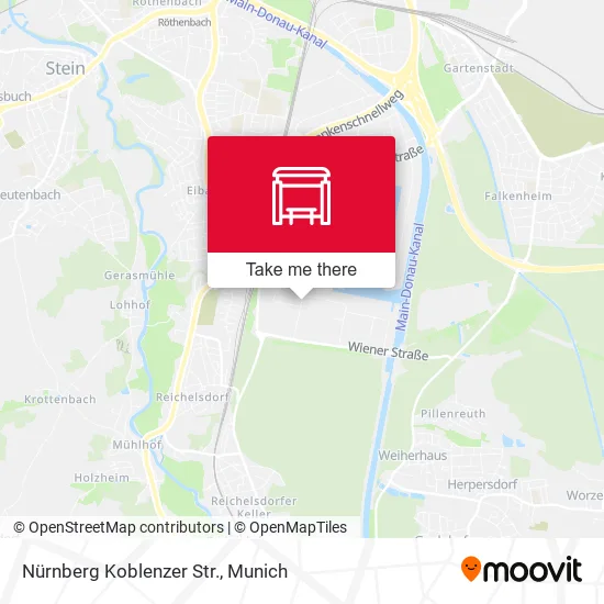 Карта Nürnberg Koblenzer Str.