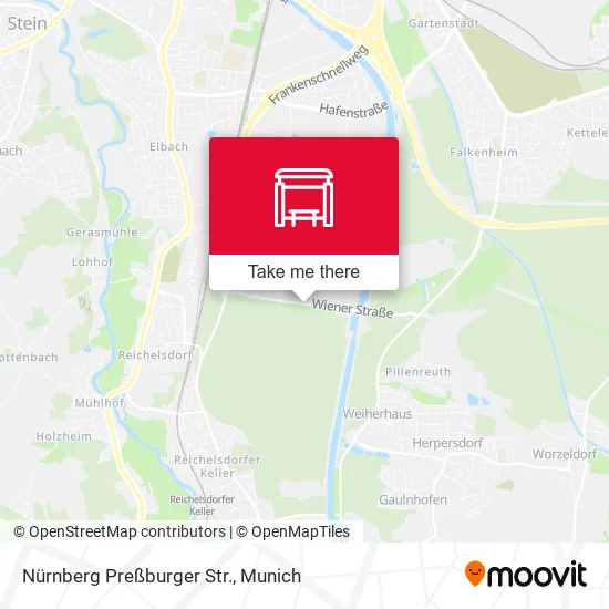 Карта Nürnberg Preßburger Str.