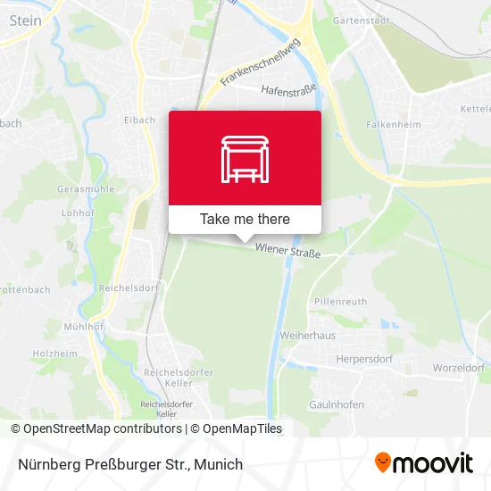 Карта Nürnberg Preßburger Str.