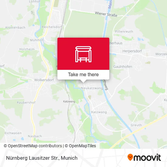 Карта Nürnberg Lausitzer Str.