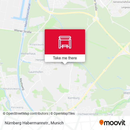 Nürnberg Habermannstr. map