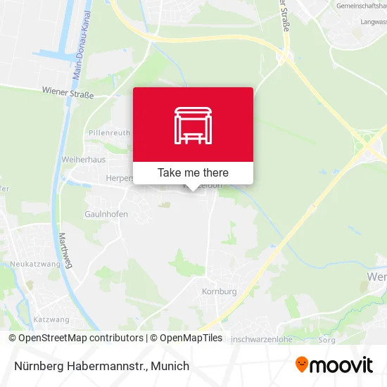 Карта Nürnberg Habermannstr.
