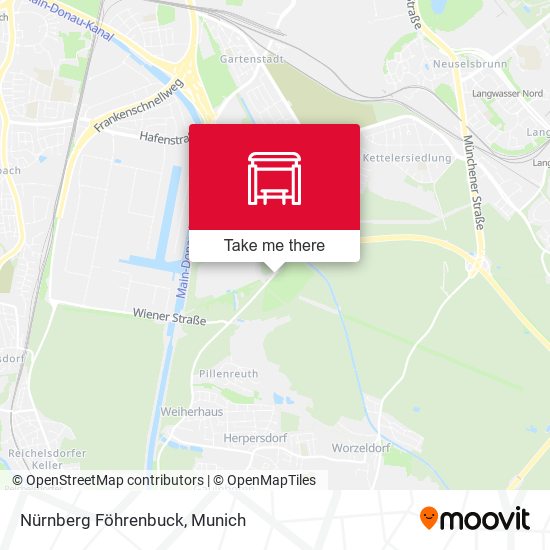 Nürnberg Föhrenbuck map