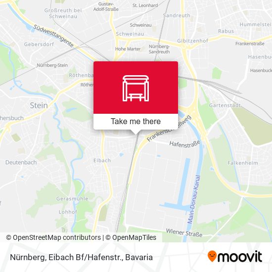 Nürnberg, Eibach Bf/Hafenstr. map