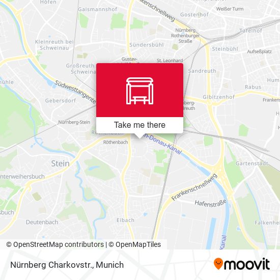 Nürnberg Charkovstr. map
