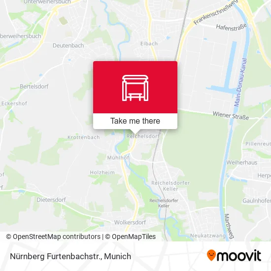 Карта Nürnberg Furtenbachstr.