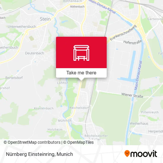 Карта Nürnberg Einsteinring