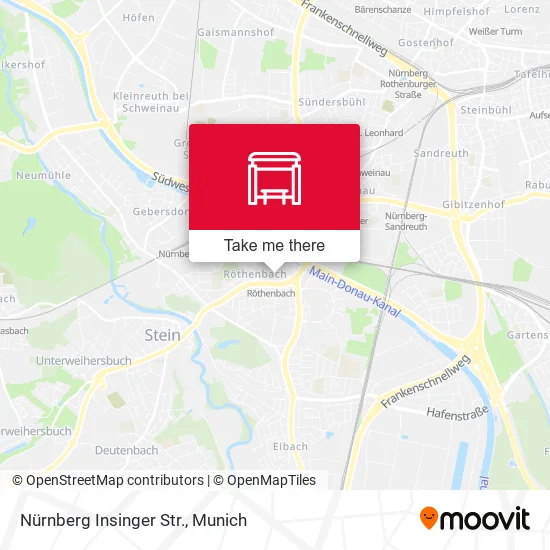 Карта Nürnberg Insinger Str.