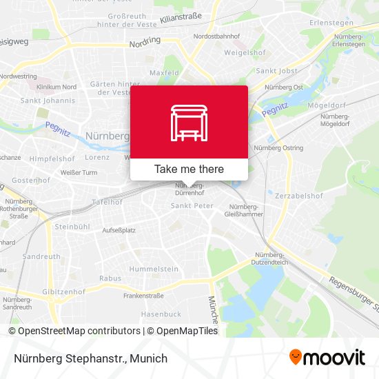 Nürnberg Stephanstr. map
