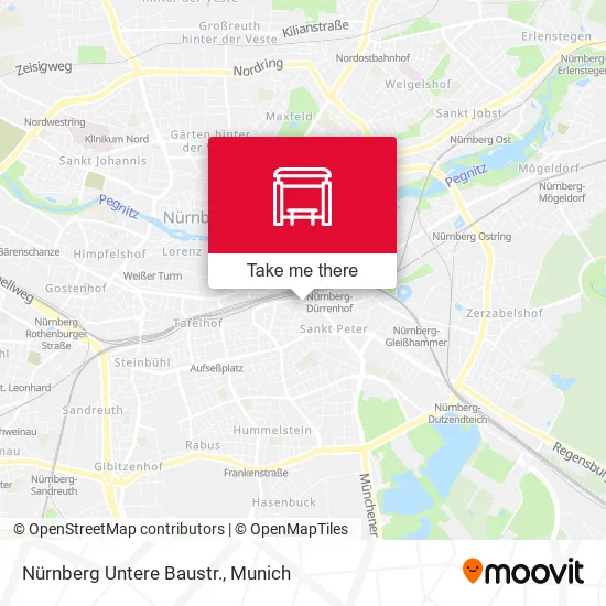 Карта Nürnberg Untere Baustr.