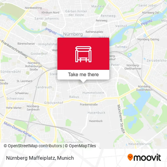 Карта Nürnberg Maffeiplatz