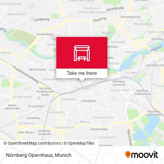 Nürnberg Opernhaus map