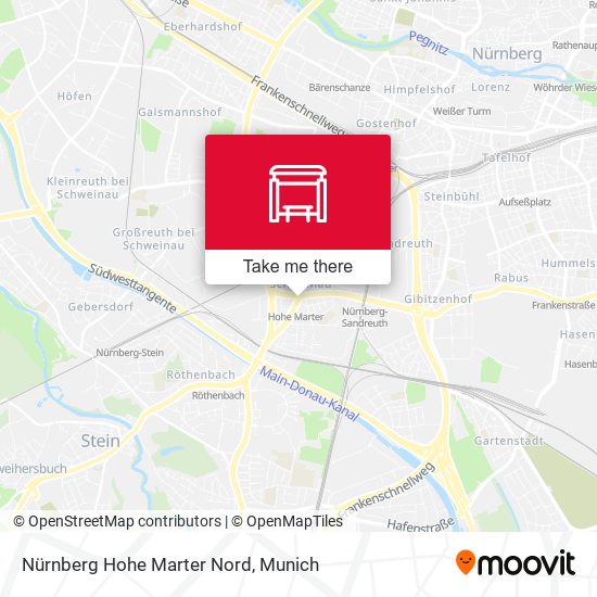 Nürnberg Hohe Marter Nord map